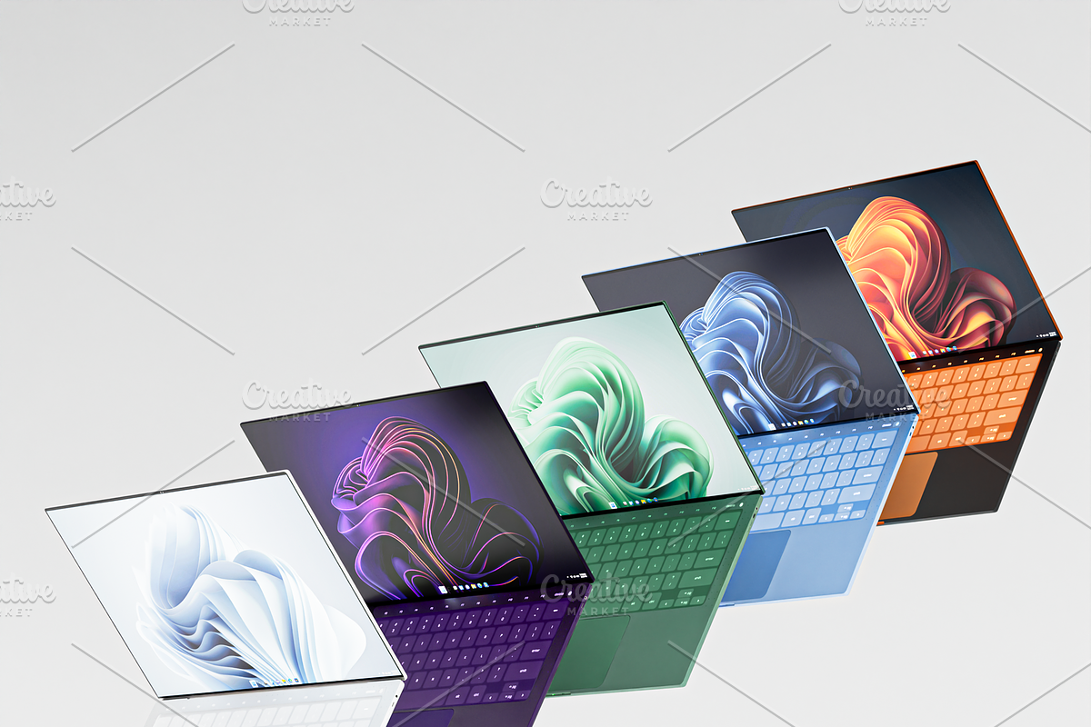 Laptop, an Object 3D Model by Snji | 3D Models (Photo 1 of 15)