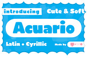 TOMO Acuario, a Font by TOMO Fonts (Thumbnail 1 of 7)