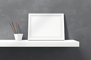 Landscape Frame Mockup, an Advertising Mockup by zpackcreative (Thumbnail 2 of 4)