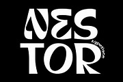 Nestor - Quirky Typeface, a Sans Serif Font by HipFonts (Thumbnail 7 of 9)