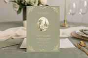 Church Venue Wedding Invitation, an Invitation Template by by creative paper (Thumbnail 5 of 5)