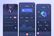 Track and Save Dashboard UI Kit, an App Template by Zhenya_ux (Thumbnail 2 of 4)