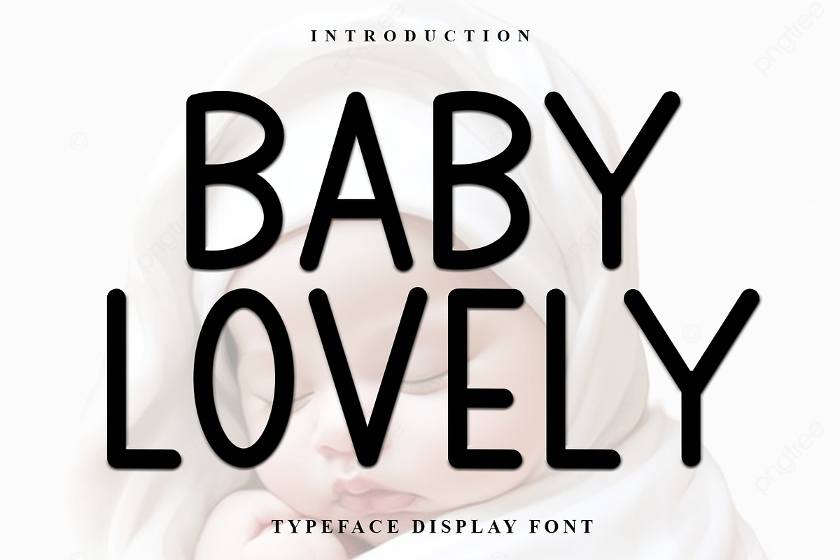 Baby Lovely, a Sans Serif Font by FreshTypeINK (Photo 1 of 7)