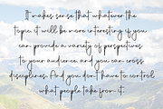 Smoothie | Script Font, a Handwritten Font by Scratchones (Thumbnail 6 of 8)