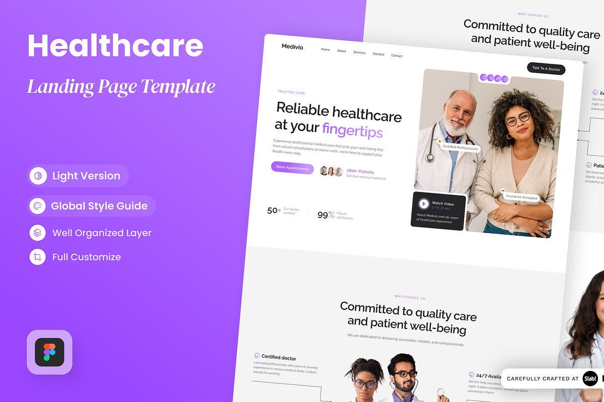 Medivio - Healthcare Landing Pages