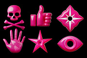 Pink Balloon Font, a Sans Serif Font by Handmadefont (Thumbnail 6 of 21)