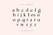 satisfy modern stylistic sans serif, a Sans Serif Font by Sensatype (Thumbnail 16 of 18)