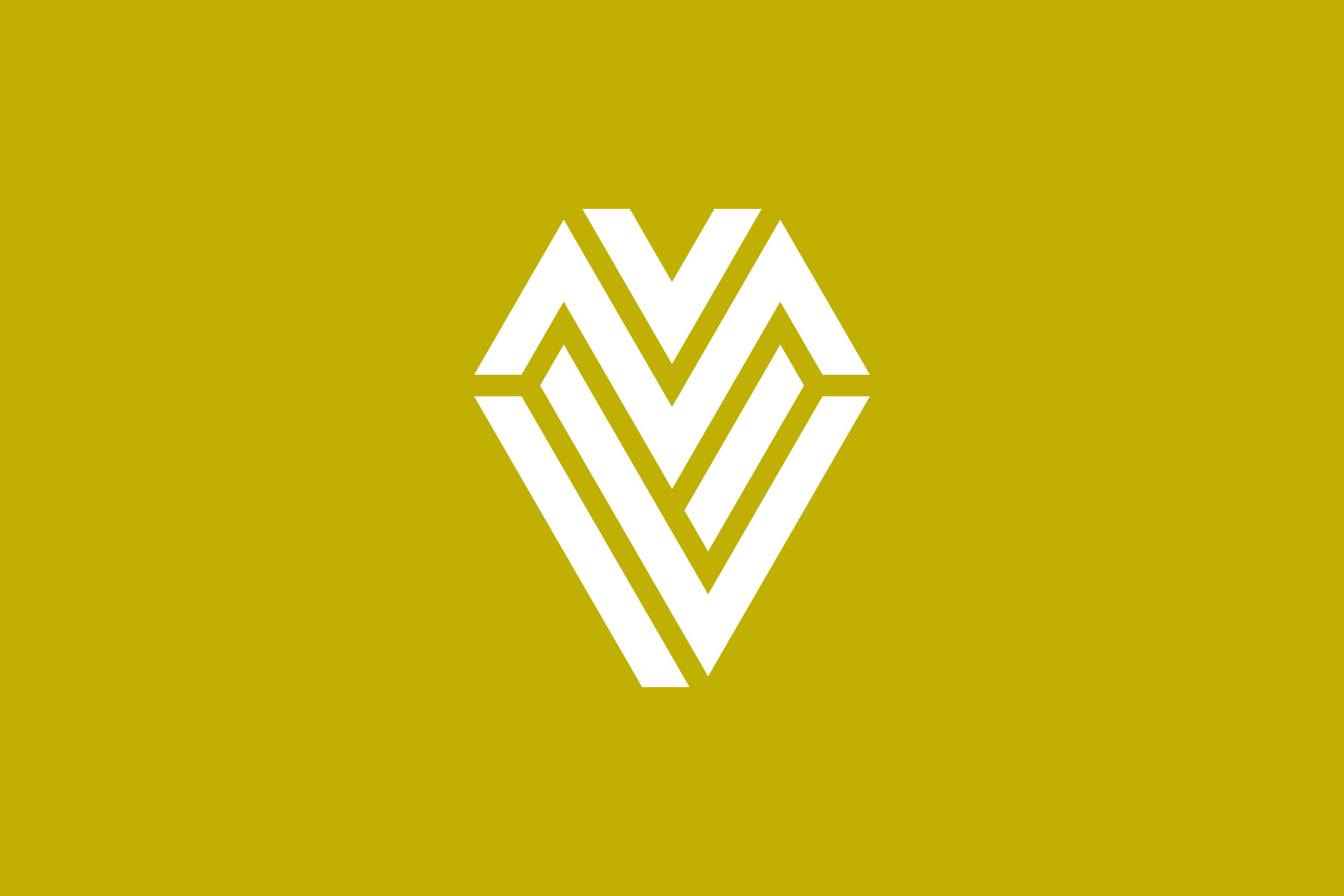 Initial MV or VM monogram logo, a Branding & Logo Template by Rasagama ...