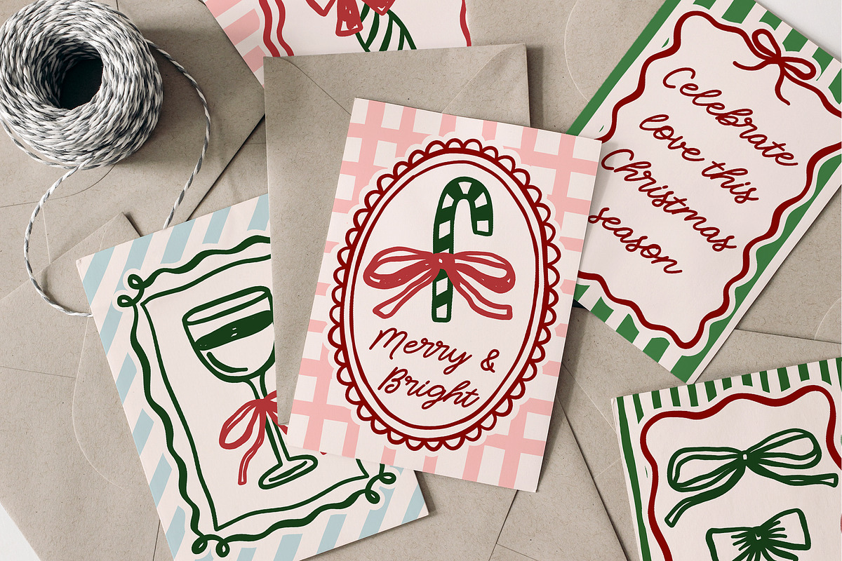 Christmas Frames And Illustrations, an Object Graphic by ArtFM (Photo 4 of 13)