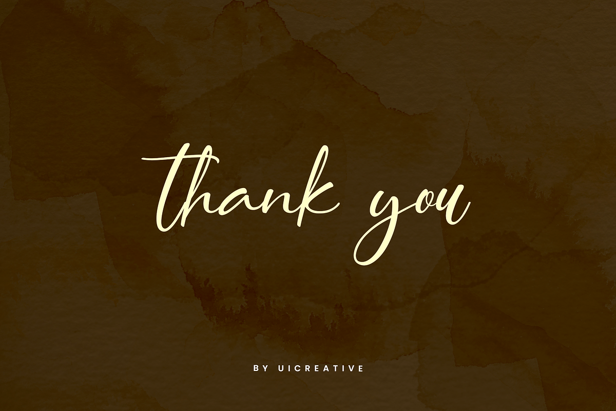 Maya Ophelia Signature Font, a Handwritten Font by UICreative (Photo 13 of 13)