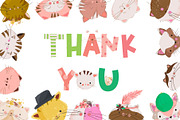 Cute Kitties Graphic Collection, an Animal Illustration by Bridgett Stahlman Design (Thumbnail 10 of 10)