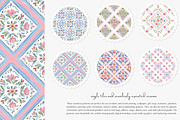 scandinavian folk art patterns, a Pattern Graphic by Patishop Art (Thumbnail 6 of 9)