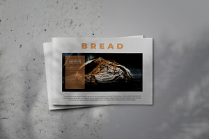 Bread - Indesign Brochure Lookbook