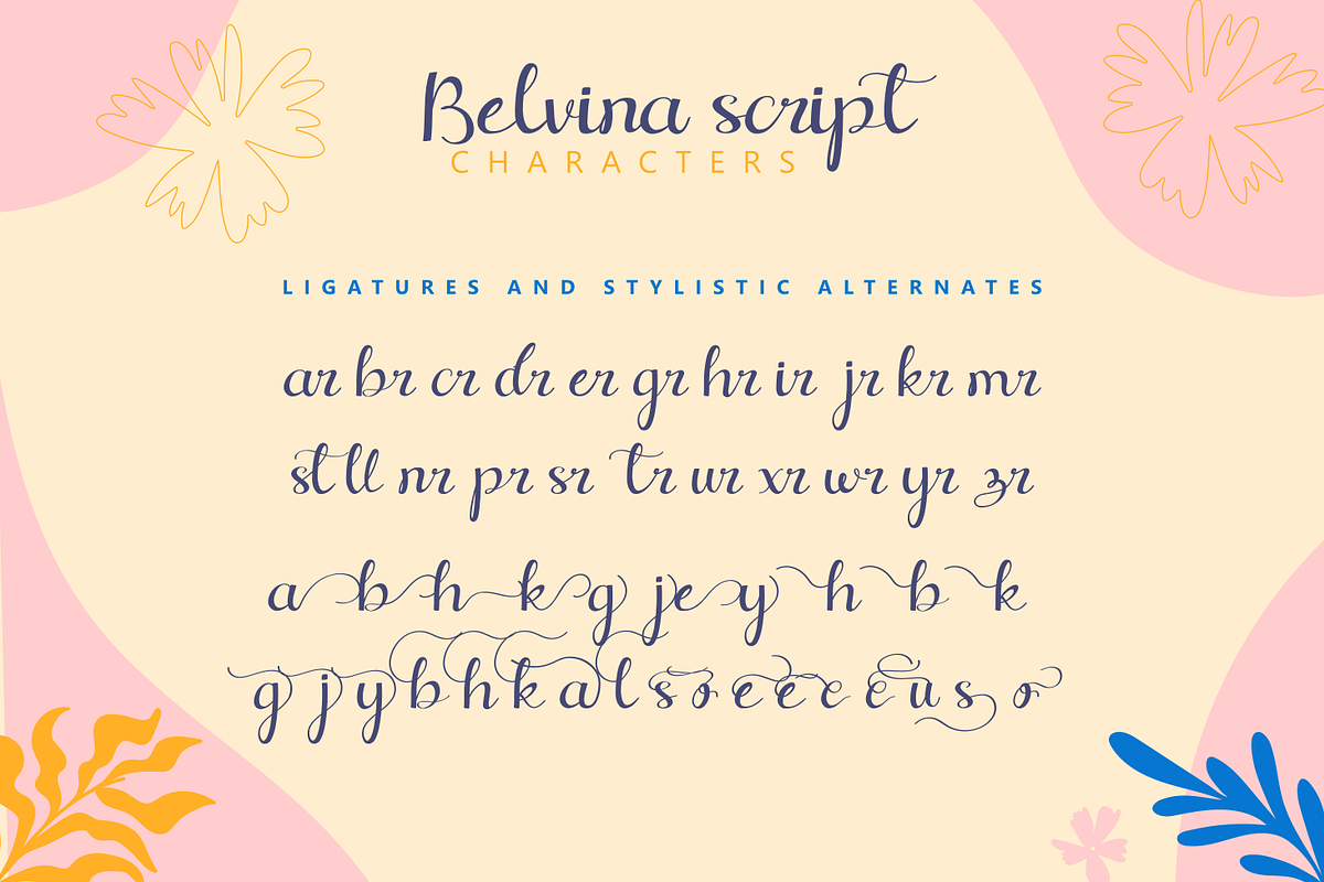 Belvina, a Handwritten Font by Typegoals Studio (Photo 5 of 8)