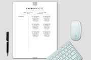 A4 & Letter Size Resume Template, a Resume Template by EN86-21 (Thumbnail 3 of 6)