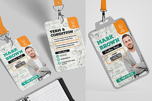 ID Card, a Stationery Template by Aarley Kaiven