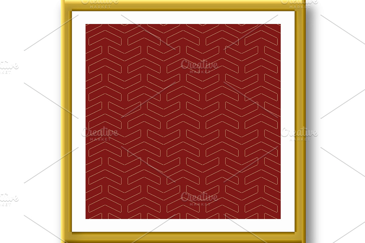 Geometric Seamless Vector Abstract, a Pattern Graphic by FineArtStudio (Photo 2 of 3)