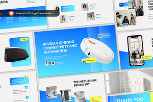 Internet of Thing Presentation PPTX, a Presentation Template by Antstheme