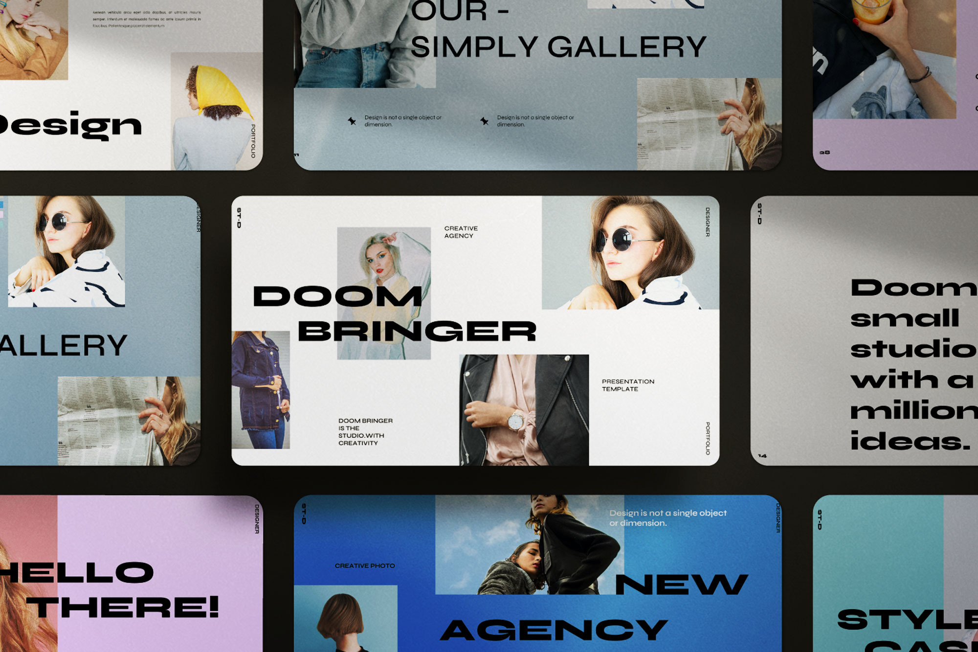 Doom Bringer - Powerpoint, a Presentation Template by Dirtytemp Studio
