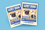 Lost Dog Flyer, a Flyer Template by megarez (Thumbnail 1 of 3)