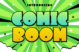 Comic Boom | Display Cartoon Font