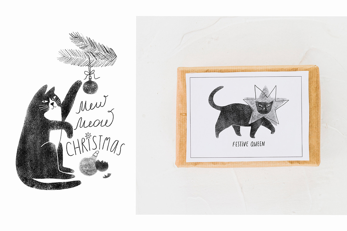 Time to Miracles. Graphic Christmas, a Seasonal Illustration by Annakniaz (Photo 4 of 13)