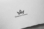 Queens Crown Logo Template, a Branding & Logo Template by Raj Shop (Thumbnail 1 of 4)