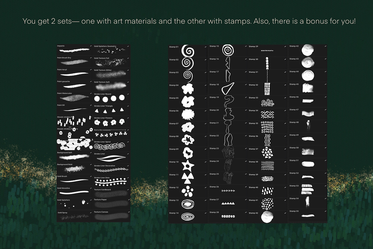 Modern Masterpiece Brushset, a Brush Add-On by Letter Elfa Studio (Photo 3 of 13)