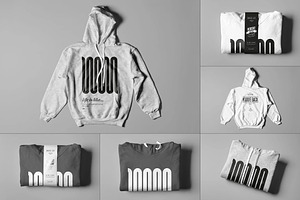 Hoodie Mock-up, a Hoody Mockup by zippypixelstudio