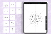 Procreate Tiny Ornament Tattoo Stamp, a Brush Add-On by DiBrush Studio (Thumbnail 5 of 5)