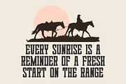 Sunrise Cowboy - Modern Slab Serif, a Slab Serif Font by Pian45 Studio (Thumbnail 3 of 8)