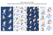 Winter Day Watercolor Collection, a Decorative Illustration by Anna Druzhkova (Thumbnail 9 of 17)