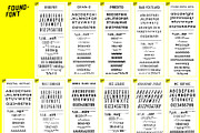 FOUNDFONT BOX SET, a Font by FOUNDFONT™ (Thumbnail 6 of 6)