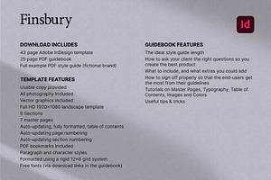 Finsbury Style Guide Template