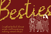 CS Selma Disco, a Script Font by Craft Supply Co. (Thumbnail 5 of 8)