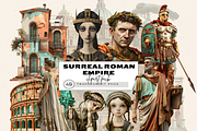 SURREAL ROMAN EMPIRE CLIPART PACK, a Person Illustration by Daring Digies (Thumbnail 1 of 10)