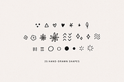 Hand Drawn Shapes & Graphic Elements, a Graphic by Minna May Design (Thumbnail 3 of 5)