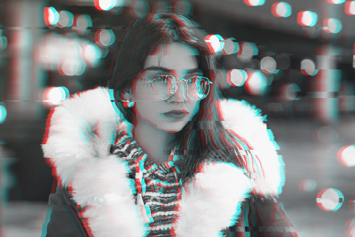Glitch Photo Effect, a Layer Style Add-On by dx_vect (Photo 2 of 3)