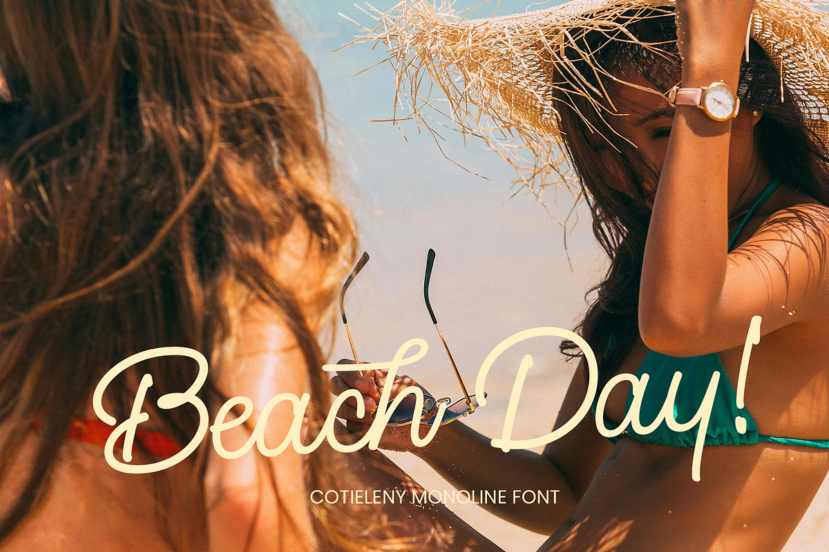 Cotieleny, a Handwritten Font by MERCURIAL (Photo 12 of 12)