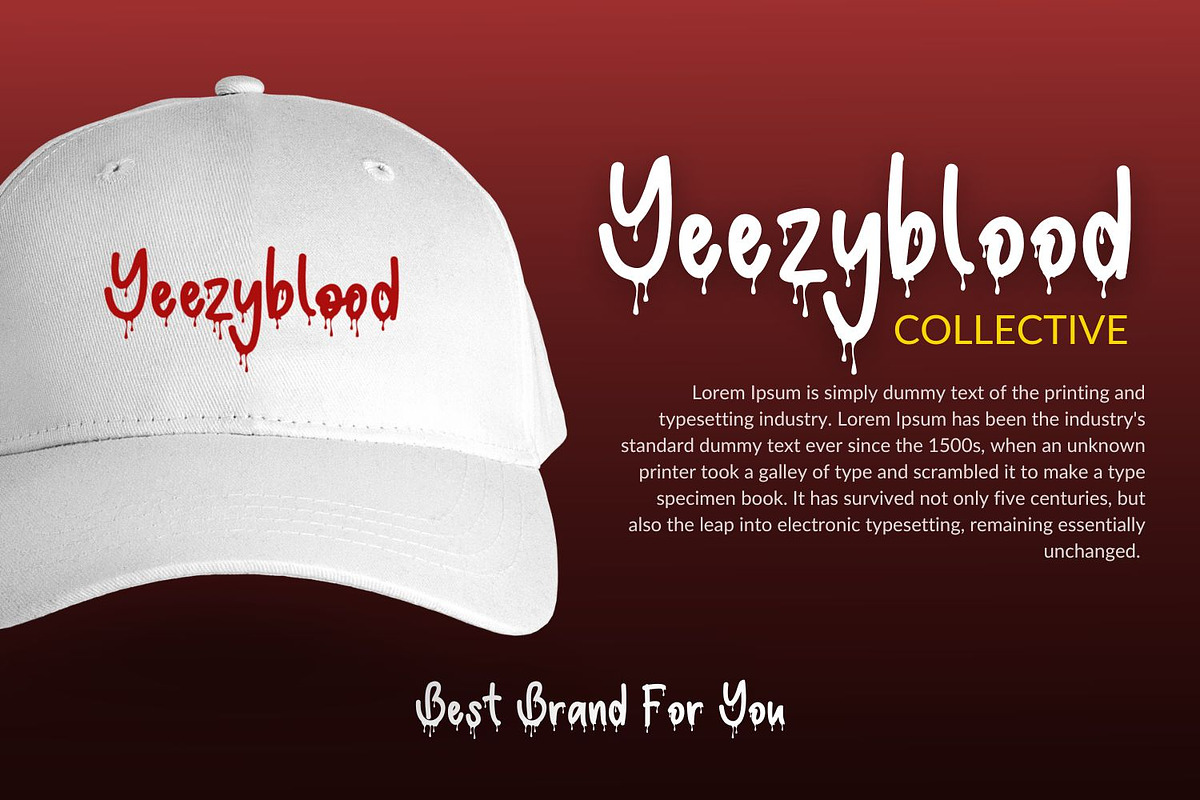 Bloodveld - Decorative Blood Font, a Font by Zeatype (Photo 4 of 5)