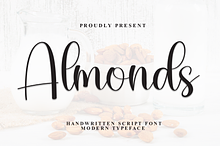 Almonds | Script Font