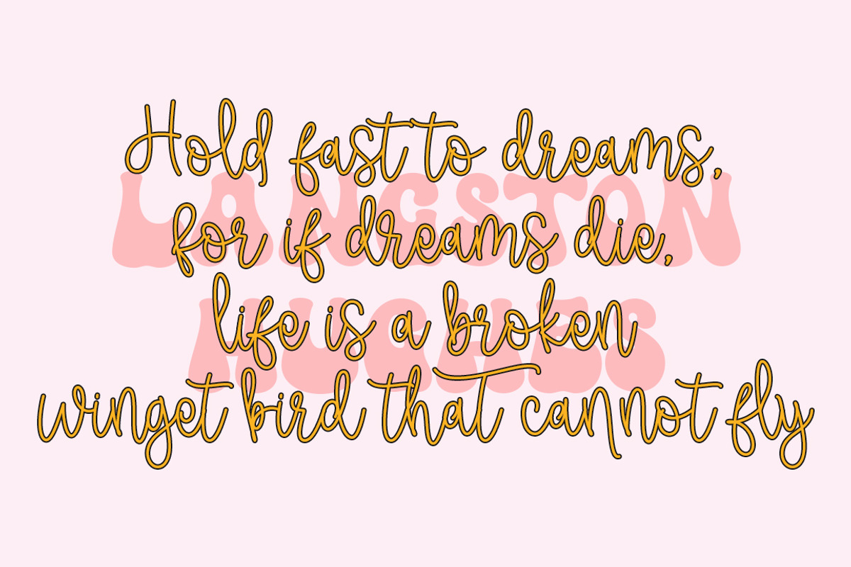 Pinky Honey, a Script Font by Soft Creative (Photo 6 of 8)