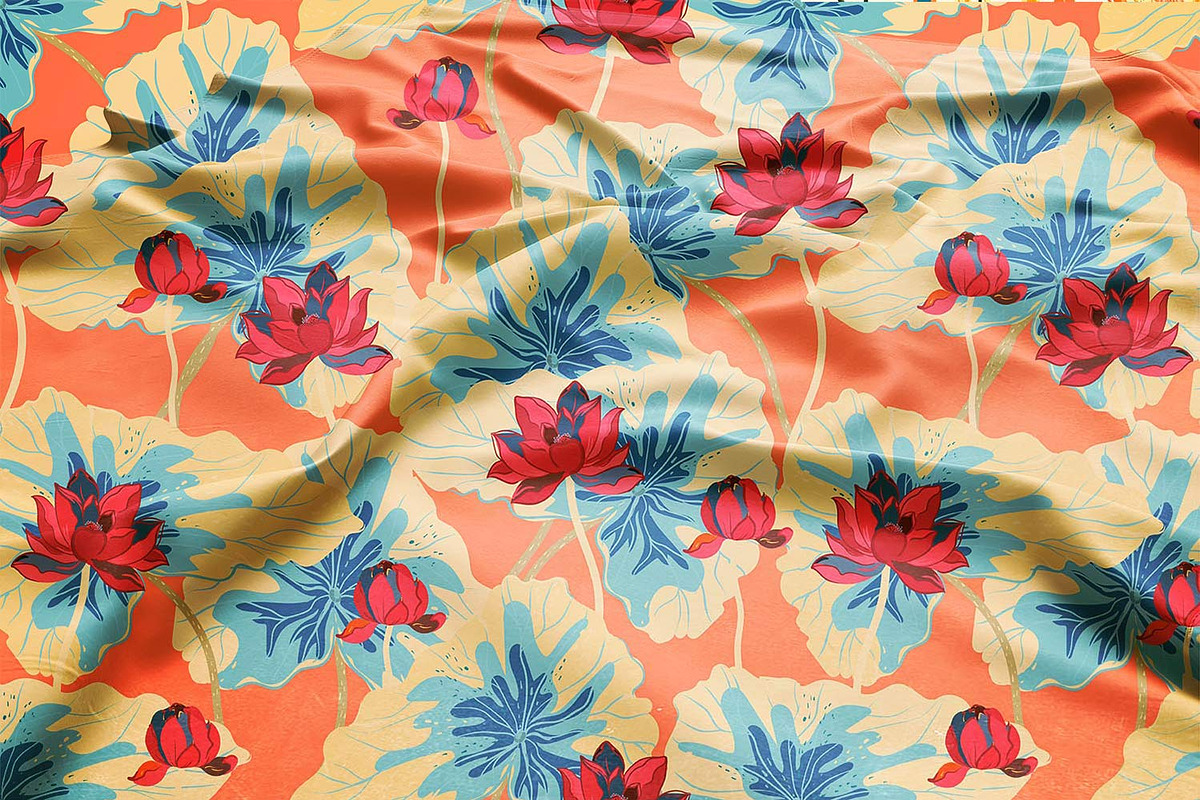 Floral seamless vector bundle, a Pattern Graphic by PatternsBlooming (Photo 15 of 19)