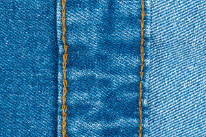Blue denim jeans fabric texture with