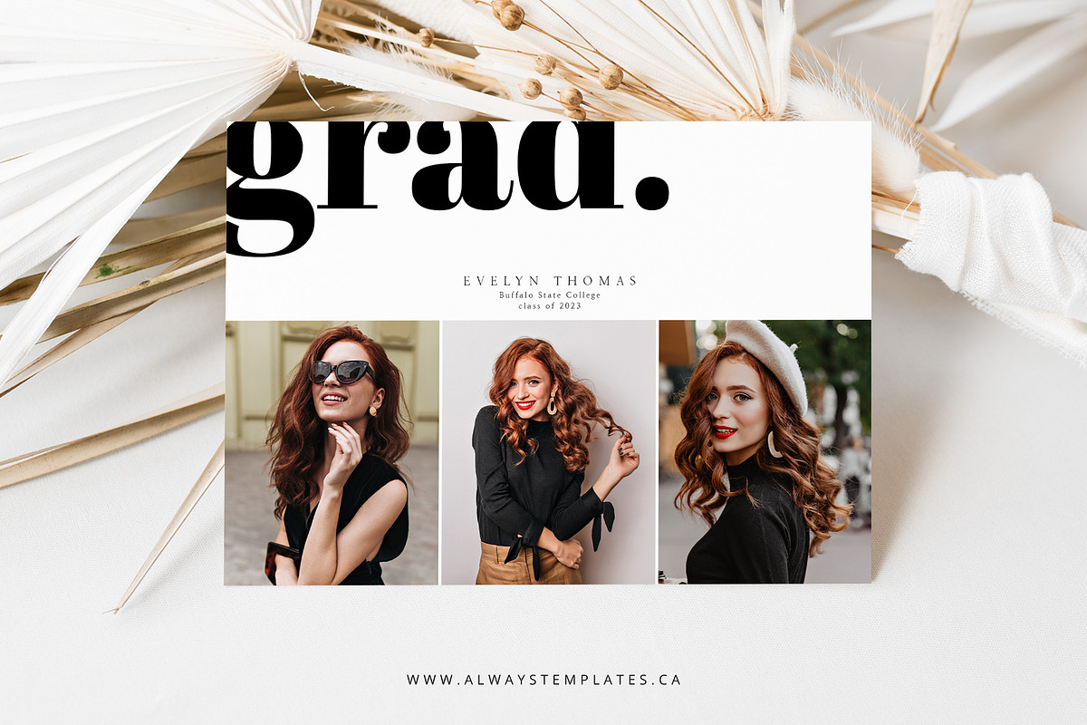 Graduation Invitation Template GC049, an Invitation Template by Always Templates (Photo 2 of 3)