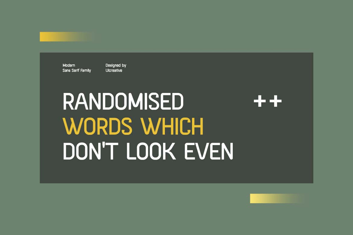 Homegrown Elegant Sans Serif Font, a Sans Serif Font by UICreative (Photo 7 of 13)