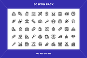 Winter camp icons, an Outline Icon by Wencory (Thumbnail 1 of 2)