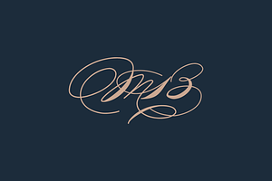 MB letter mark, a Branding & Logo Template by MuzaInspires