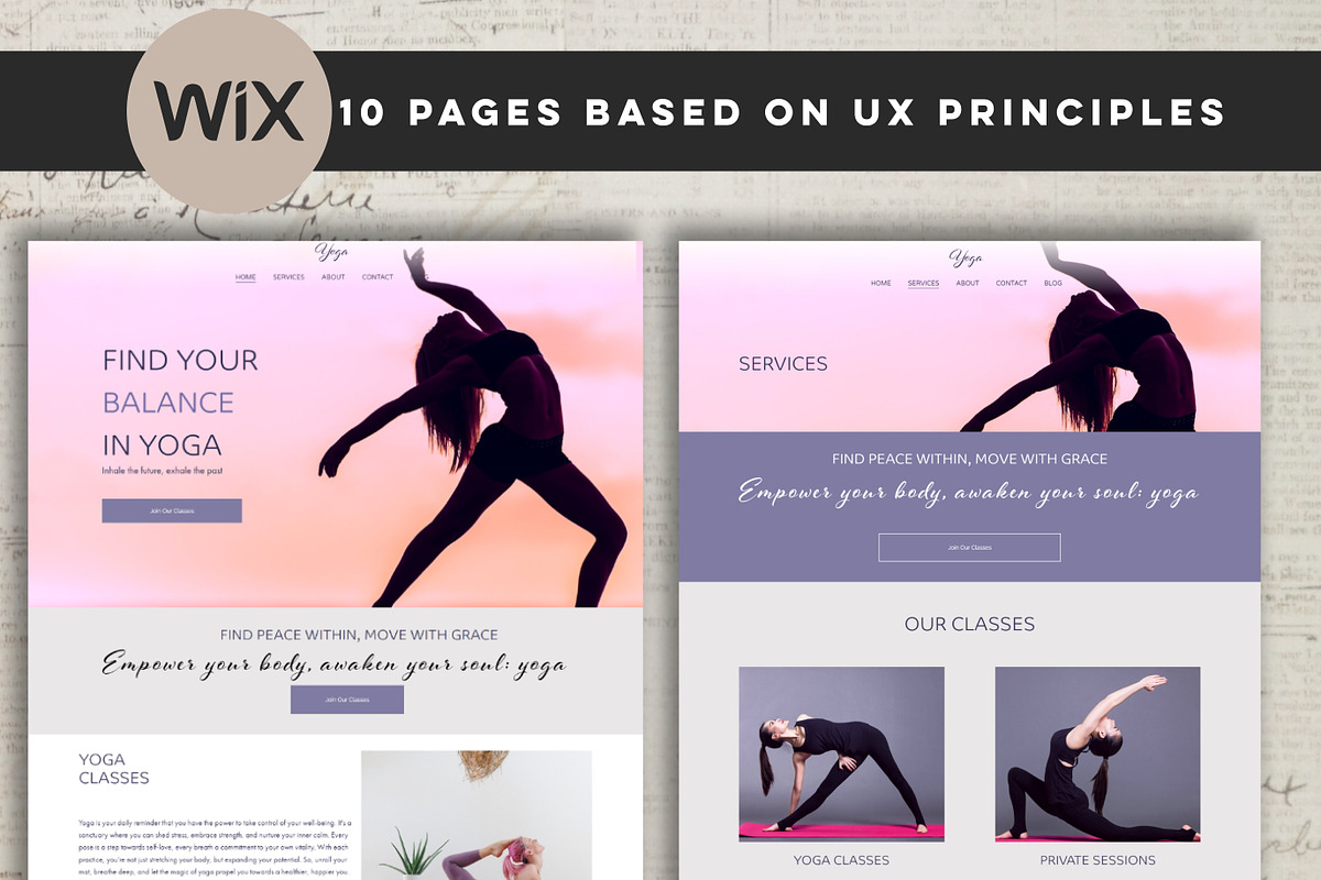 Premium Wix Template for Coaching, a Wix Template by Design House (Photo 3 of 10)