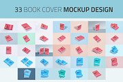 33 Book Cover Mockup Design, a Print Template by alimran24 (Thumbnail 1 of 34)